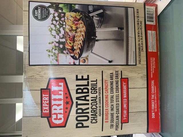 Expert Grill Portable Charcoal Grill