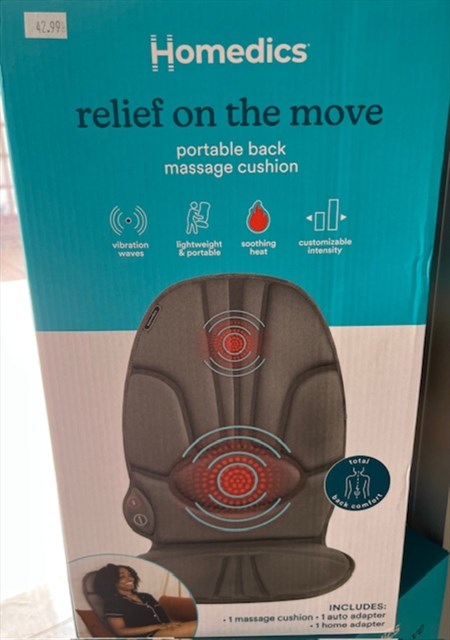 Homedics Back Massage - Relief on the Move